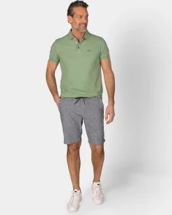 NZA New Zealand Auckland Effen katoenen lichtgroene polo