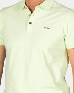 NZA New Zealand Auckland Effen katoenen mintgroene polo