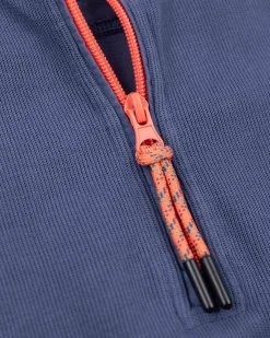 NZA New Zealand Auckland Effen katoenen trui met rits -