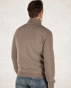 NZA New Zealand Auckland Effen katoenen vest met stretch groen