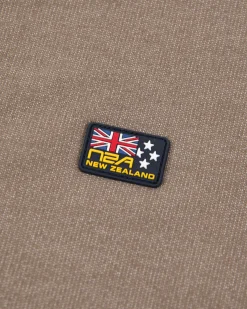 NZA New Zealand Auckland Effen katoenen vest met stretch groen