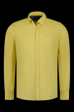 NZA New Zealand Auckland Effen linnen overhemd in veel kleuren -