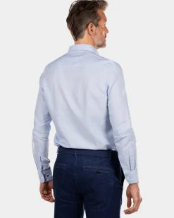 NZA New Zealand Auckland Effen linnen overhemd in veel kleuren -