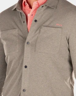 NZA New Zealand Auckland Effen overhemd met lange mouwen -