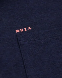 NZA New Zealand Auckland Effen overhemd met lange mouwen -