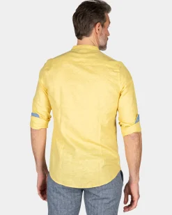 NZA New Zealand Auckland Effen overhemd zonder kraag -