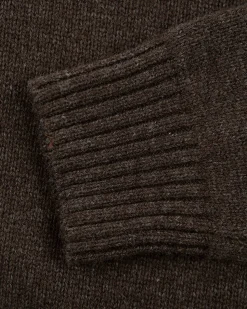 NZA New Zealand Auckland Effen pullover met halve rits -