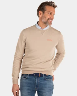 NZA New Zealand Auckland Effen sweater met ronde hals -