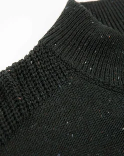 NZA New Zealand Auckland Effen trui met halve knoopssluiting -