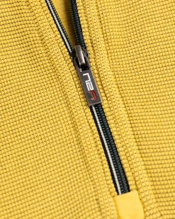 NZA New Zealand Auckland Effen trui met halve rits Arapohue -