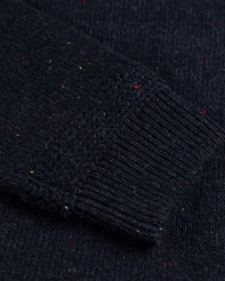 NZA New Zealand Auckland Effen trui met knopen Brownlee -