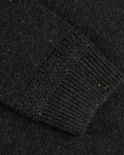 NZA New Zealand Auckland Effen trui met knopen Brownlee -