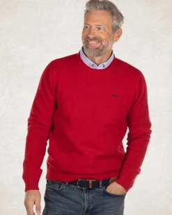 NZA New Zealand Auckland Effen trui met ronde hals van wol -