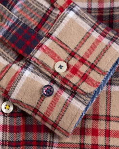 NZA New Zealand Auckland Flanellen overhemd met ruit -