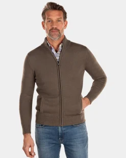 NZA New Zealand Auckland Gebreid vest met rits -