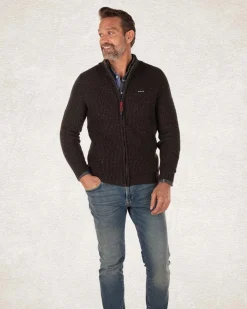 NZA New Zealand Auckland Gebreid vest van katoen en wol -