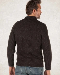 NZA New Zealand Auckland Gebreid vest van katoen en wol -