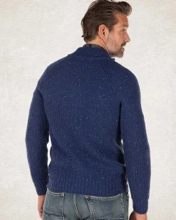 NZA New Zealand Auckland Gebreid vest van katoen en wol -