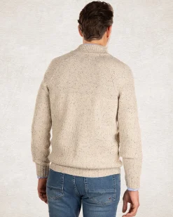 NZA New Zealand Auckland Gebreid vest van katoen en wol -