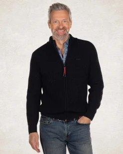 NZA New Zealand Auckland Gebreid vest van katoen en wol -