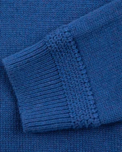 NZA New Zealand Auckland Gebreide trui met halve knoopssluiting -