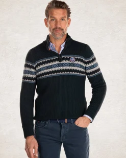 NZA New Zealand Auckland Gebreide trui met halve ritssluiting -