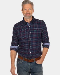 NZA New Zealand Auckland Geruit flanellen overhemd Sphinx -