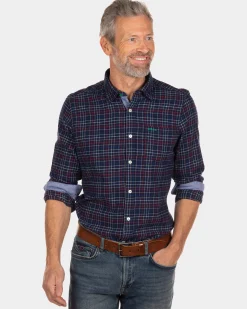 NZA New Zealand Auckland Geruit flanellen overhemd Sphinx -