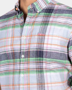 NZA New Zealand Auckland Geruit overhemd met korte mouw -