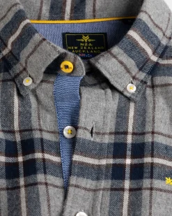 NZA New Zealand Auckland Geruit overhemd met lange mouw Speden -