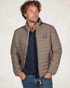 NZA New Zealand Auckland Gewatteerd effen winterjack -