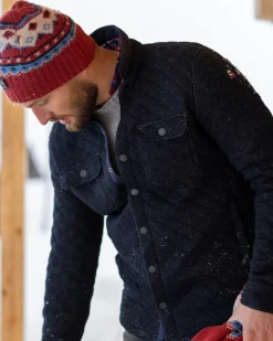 NZA New Zealand Auckland Gewatteerd overshirt Laurentapuo -