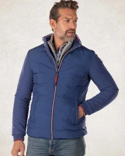 NZA New Zealand Auckland Gewatteerde effen jas -