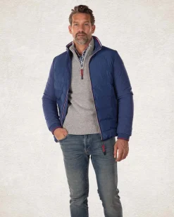 NZA New Zealand Auckland Gewatteerde effen jas -