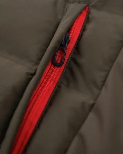 NZA New Zealand Auckland Gewatteerde effen jas -