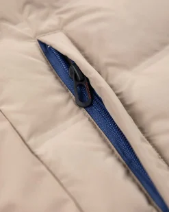 NZA New Zealand Auckland Gewatteerde effen jas -