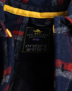 NZA New Zealand Auckland Gewatteerde flanellen overhemd -