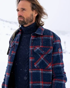 NZA New Zealand Auckland Gewatteerde flanellen overhemd -