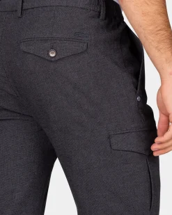 NZA New Zealand Auckland Grijze wol look cargo broek -