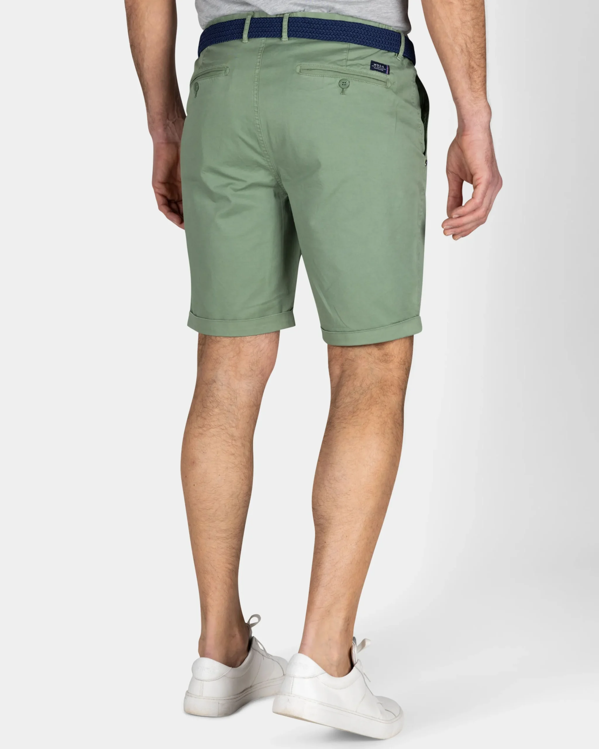 NZA New Zealand Auckland Groen katoenen chino short