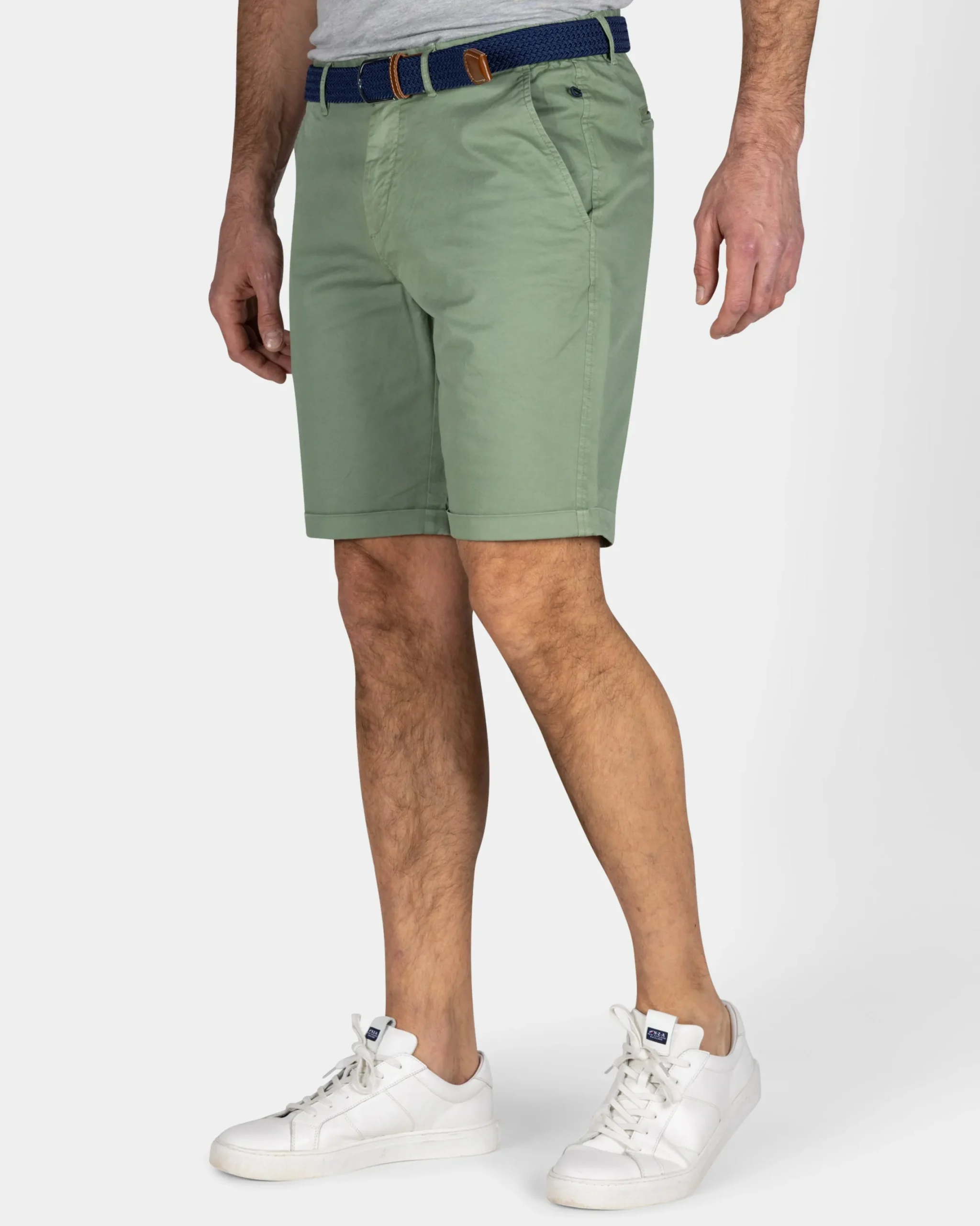 NZA New Zealand Auckland Groen katoenen chino short