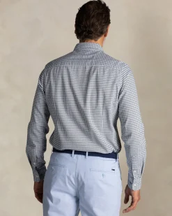 NZA New Zealand Auckland Groen katoenen overhemd met knopen