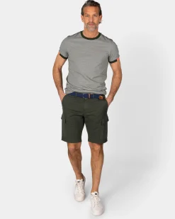 NZA New Zealand Auckland Groen katoenen t-shirt