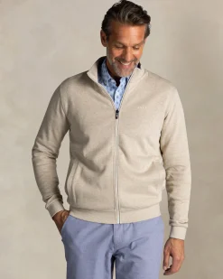 NZA New Zealand Auckland Groen katoenen vest met rits