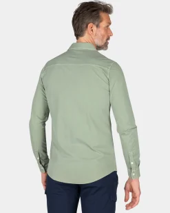 NZA New Zealand Auckland Groen overhemd van katoen -