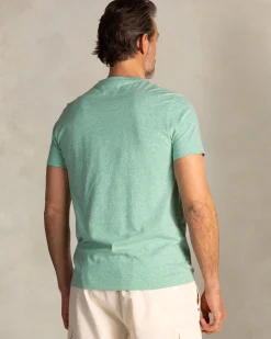 NZA New Zealand Auckland Groen t-shirt met NZA logo op de borst