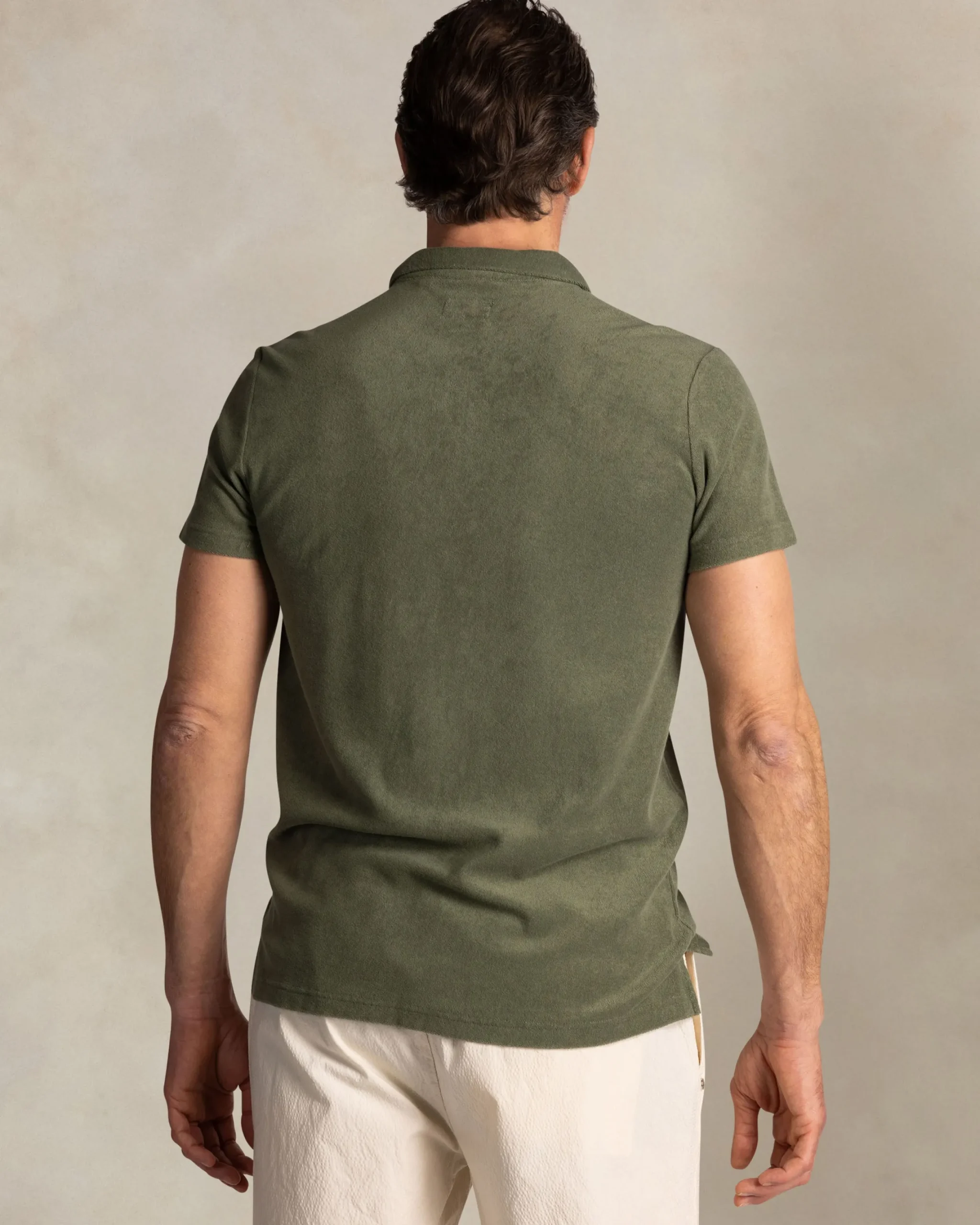 NZA New Zealand Auckland Groene badstof polo