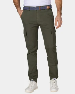 NZA New Zealand Auckland Groene cargo chino