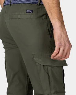 NZA New Zealand Auckland Groene cargo chino