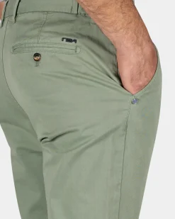 NZA New Zealand Auckland Groene chino -